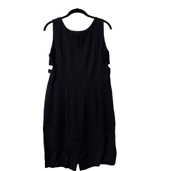 JOHN ROBERTS 2 PIECE JACKET DRESS | BLACK/WHITE | 10 PETITE | - Picture 4 of 10